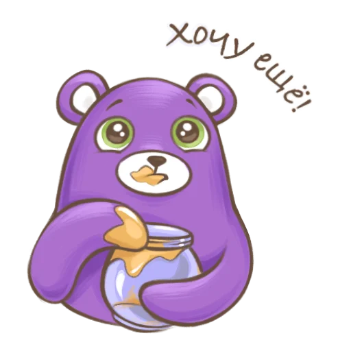 🐻 Стикер «koftyonyshi» для Telegram