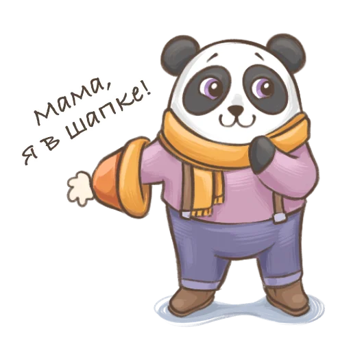 🐼 Стикер «koftyonyshi» для Telegram