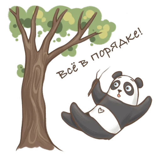 🐼 Стикер «koftyonyshi» для Telegram