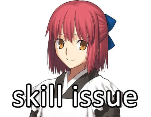 🥶 Стикер «Kohaku says things» для Telegram