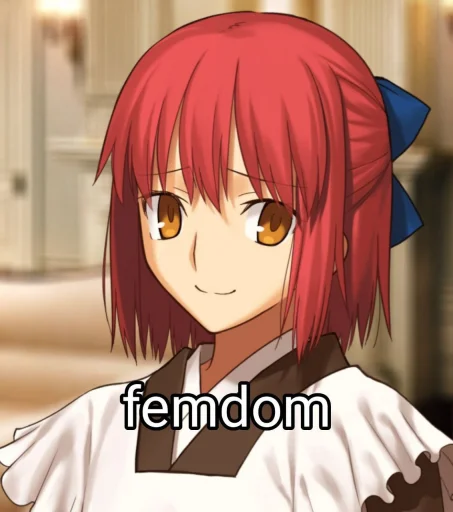 💃 Стикер «Kohaku says things» для Telegram