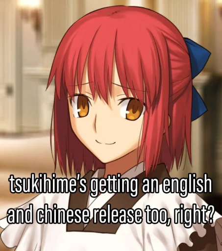 🥲 Стикер «Kohaku says things» для Telegram