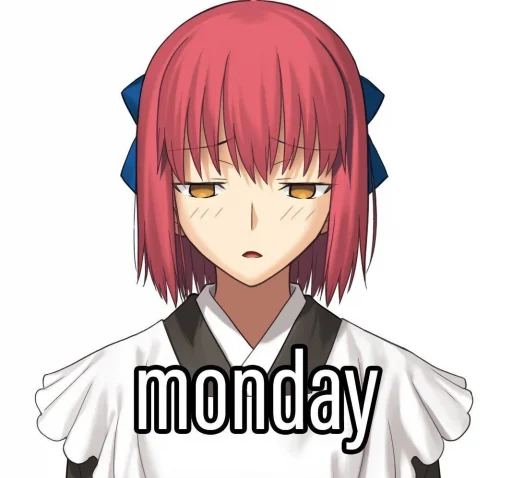 🥲 Стикер «Kohaku says things» для Telegram