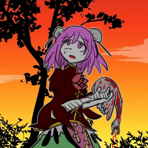 😰 Стикер «Koishi Komejis Heart Throbbing Adventure» для Telegram