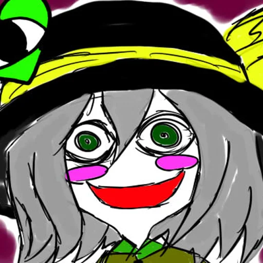 😄 Стикер «Koishi Komejis Heart Throbbing Adventure» для Telegram