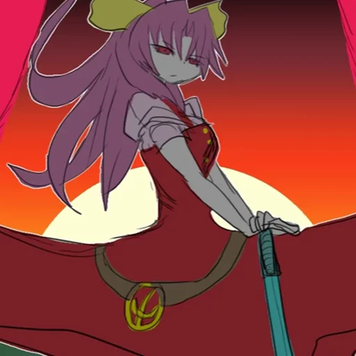 ⚔️ Стикер «Koishi Komejis Heart Throbbing Adventure» для Telegram