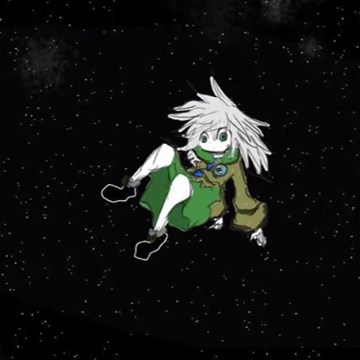 🌌 Стикер «Koishi Komejis Heart Throbbing Adventure» для Telegram