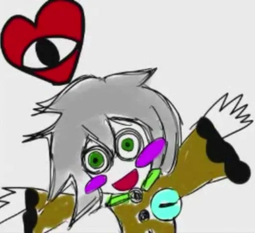 Стикерпак Koishi Komejis Heart Throbbing Adventure для Telegram