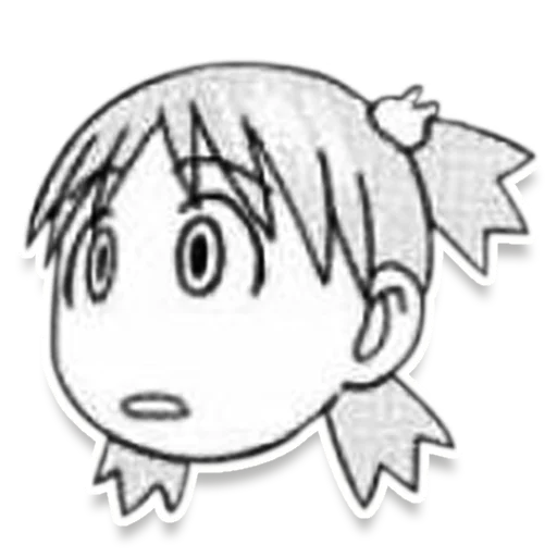😦 Стикер «YOTSUBA&!» для Telegram