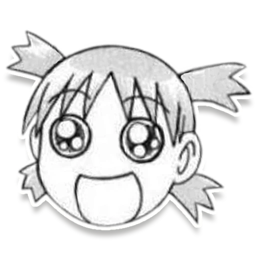 🤩 Стикер «YOTSUBA&!» для Telegram