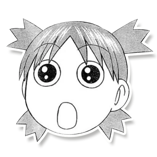 😲 Стикер «YOTSUBA&!» для Telegram