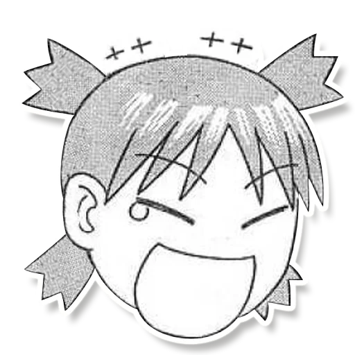 🤣 Стикер «YOTSUBA&!» для Telegram