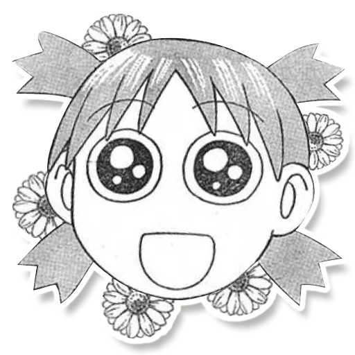 🥰 Стикер «YOTSUBA&!» для Telegram
