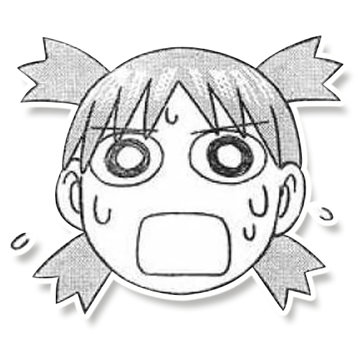 😰 Стикер «YOTSUBA&!» для Telegram