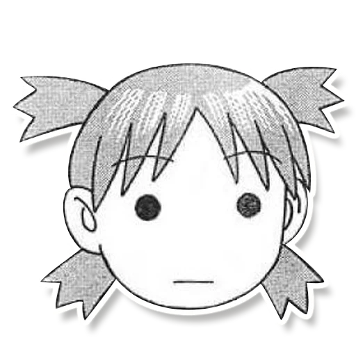 😶 Стикер «YOTSUBA&!» для Telegram