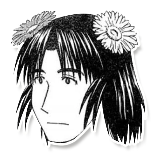 😐 Стикер «YOTSUBA&!» для Telegram