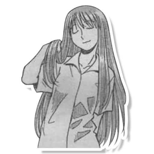💁‍♀️ Стикер «YOTSUBA&!» для Telegram
