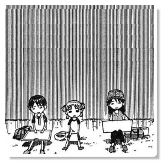 😓 Стикер «YOTSUBA&!» для Telegram