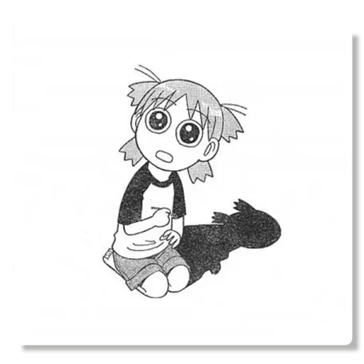 😮 Стикер «YOTSUBA&!» для Telegram