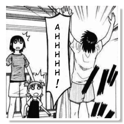 😩 Стикер «YOTSUBA&!» для Telegram