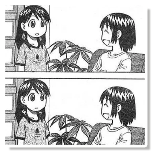 😶 Стикер «YOTSUBA&!» для Telegram