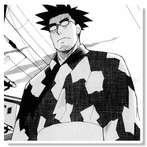 💢 Стикер «YOTSUBA&!» для Telegram