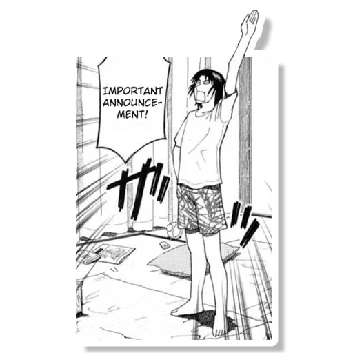 📣 Стикер «YOTSUBA&!» для Telegram