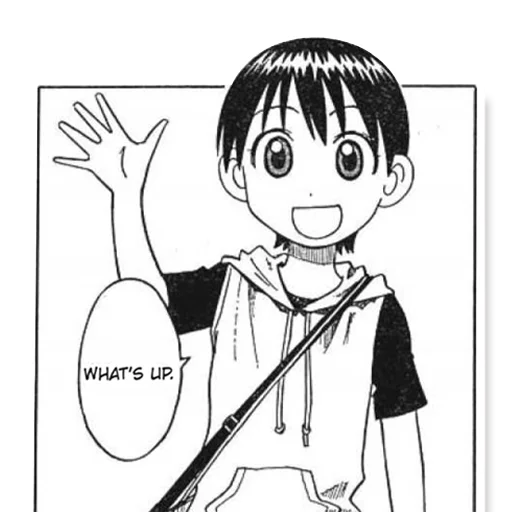 👋 Стикер «YOTSUBA&!» для Telegram