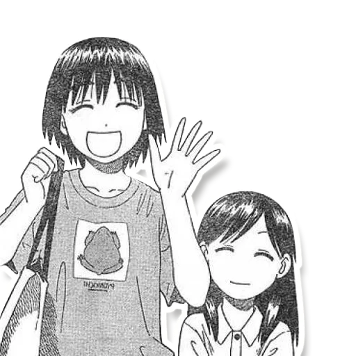 ✋ Стикер «YOTSUBA&!» для Telegram