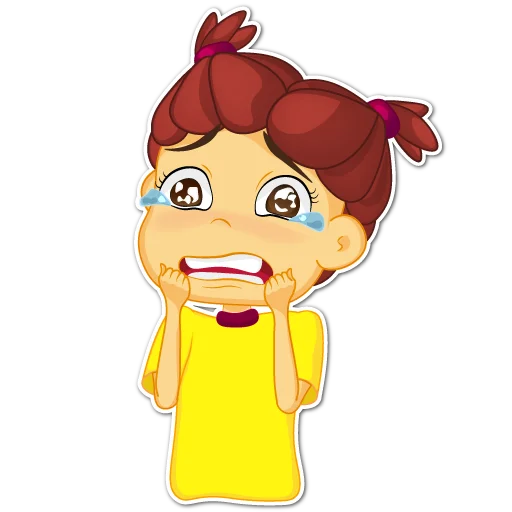 😭 Стикер «Kokletka» для Telegram