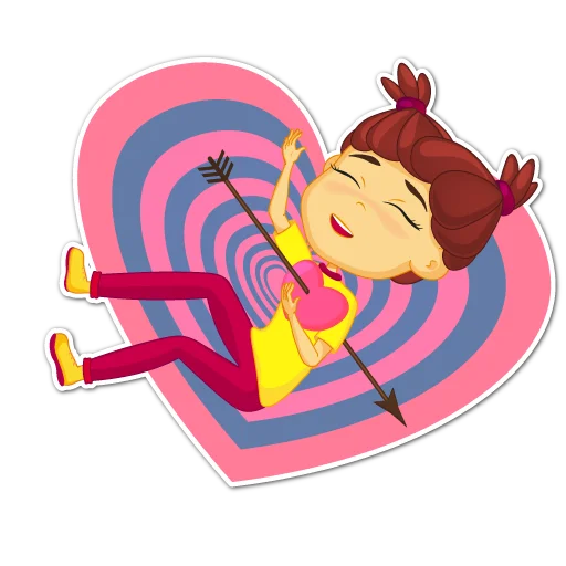 ❤️ Стикер «Kokletka» для Telegram