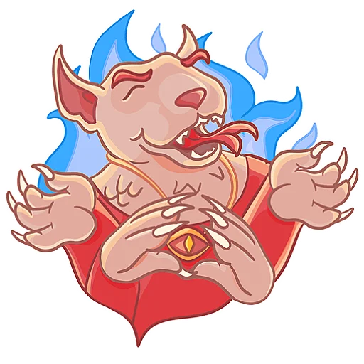 😈 Стикер «Koko» для Telegram