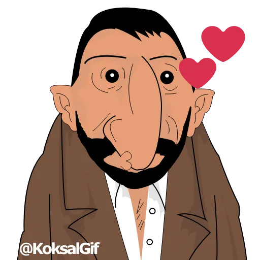 😘 Стикер «KoksalGif» для Telegram