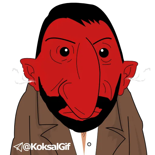 😡 Стикер «KoksalGif» для Telegram