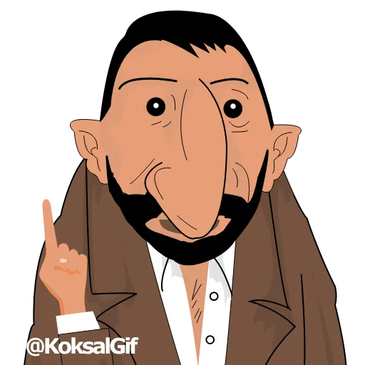 😛 Стикер «KoksalGif» для Telegram