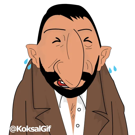 🤣 Стикер «KoksalGif» для Telegram