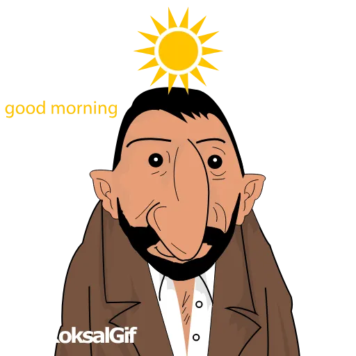 ☀ Стикер «KoksalGif» для Telegram
