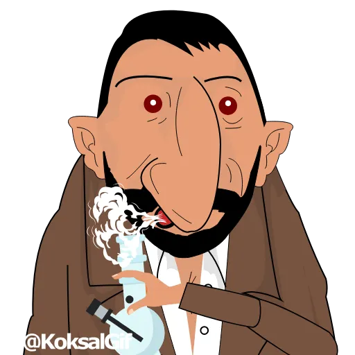 🚬 Стикер «KoksalGif» для Telegram