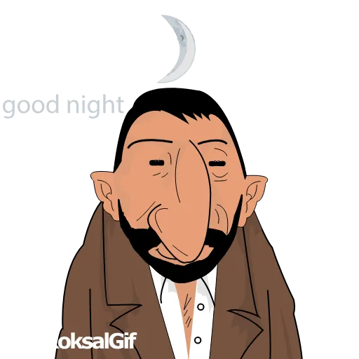 😴 Стикер «KoksalGif» для Telegram