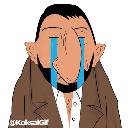 😭 Стикер «KoksalGif» для Telegram