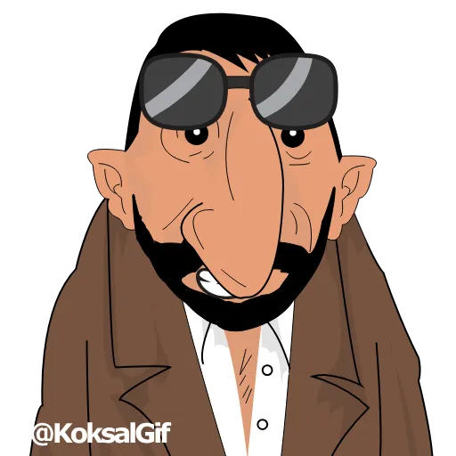 😎 Стикер «KoksalGif» для Telegram
