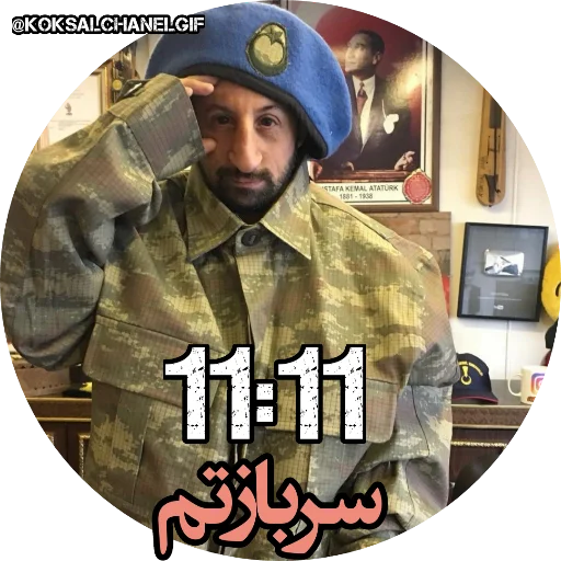 👨‍✈️ Стикер «Koksaltime» для Telegram