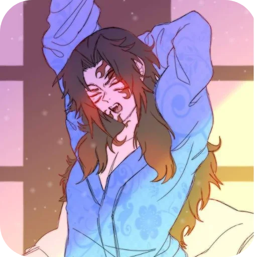 😪 Стикер «Kokushibo» для Telegram