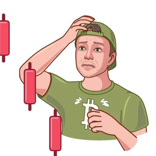 📉 Стикер «KOLBANENKO» для Telegram