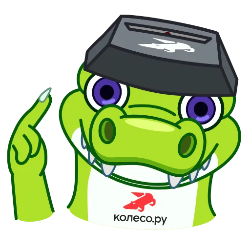😉 Стикер «Croco» для Telegram