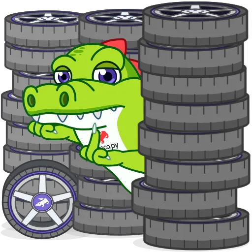 🖕 Стикер «Croco» для Telegram