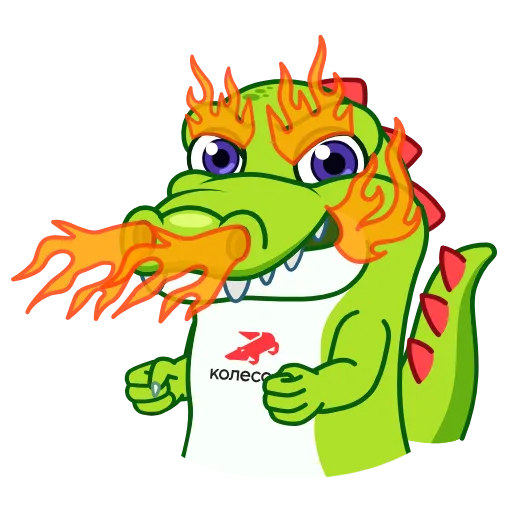 😡 Стикер «Croco» для Telegram