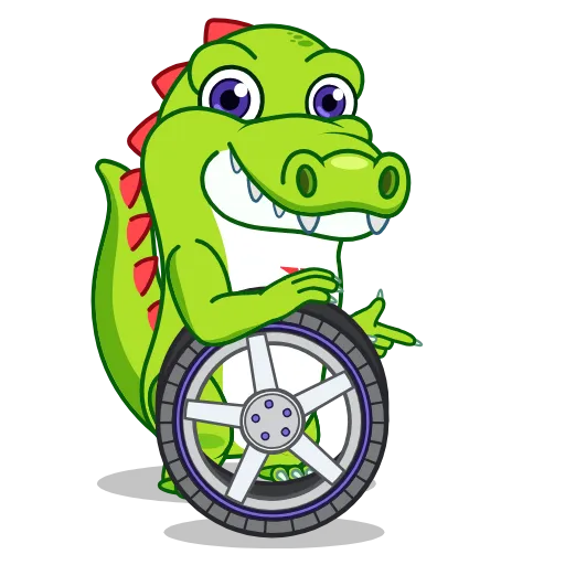 😎 Стикер «Croco» для Telegram
