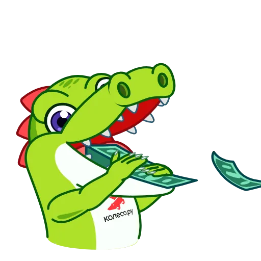 🤑 Стикер «Croco» для Telegram