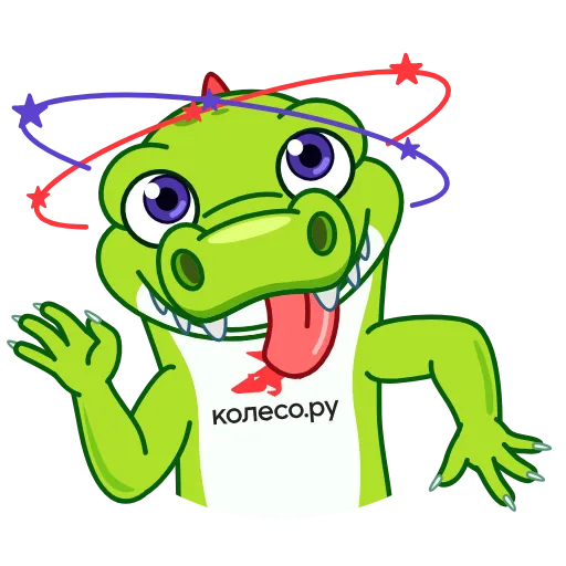 🤪 Стикер «Croco» для Telegram
